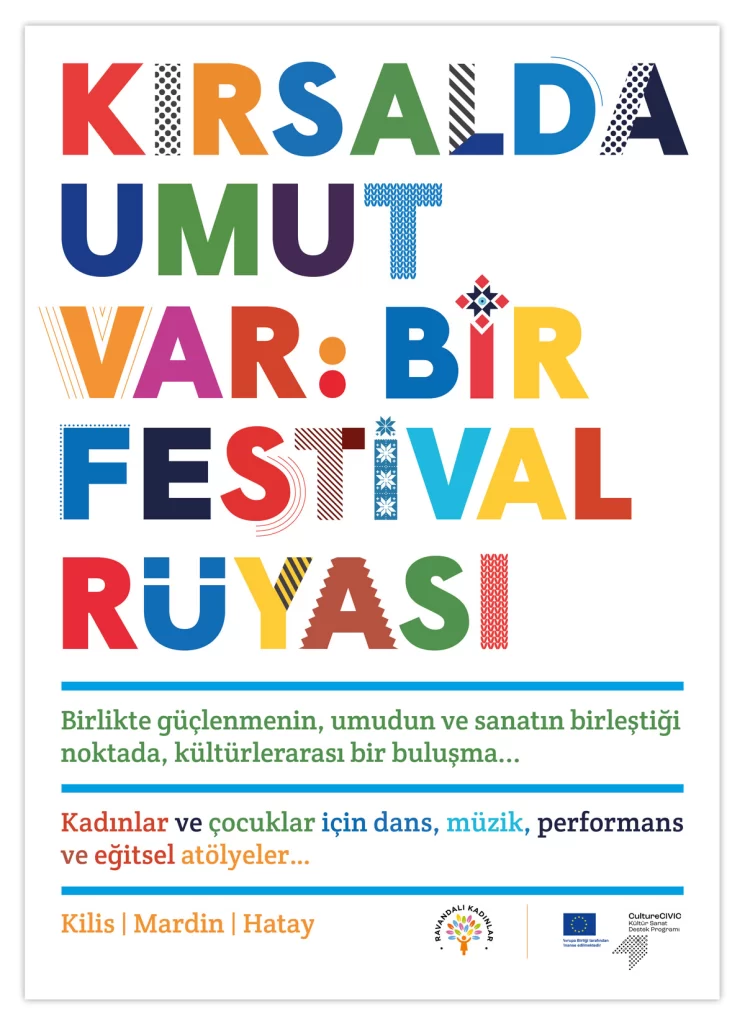 Kirsalda_umut-var festivali afis tasarımı