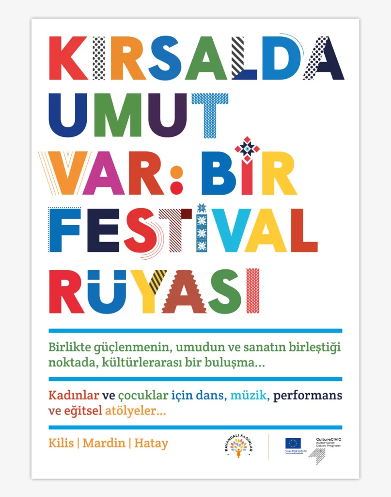 Kırsalda Umut Var: Bir Festival Rüyası • Concept, Poster, Roll-up…